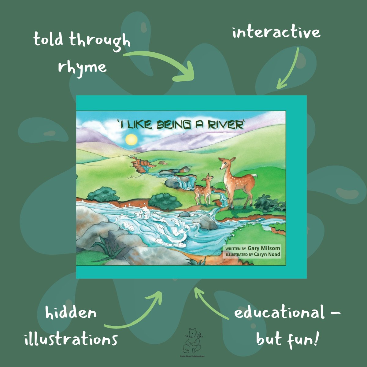 #teachertwitter how do you teach the water cycle to primary ages? Ever tried poetry? (Guessing not) So then, this is your lucky day - Splish is here to help! 💧 

littlebearpublications.co.uk/i-like-being-a…… #Geography #WorldBookDay