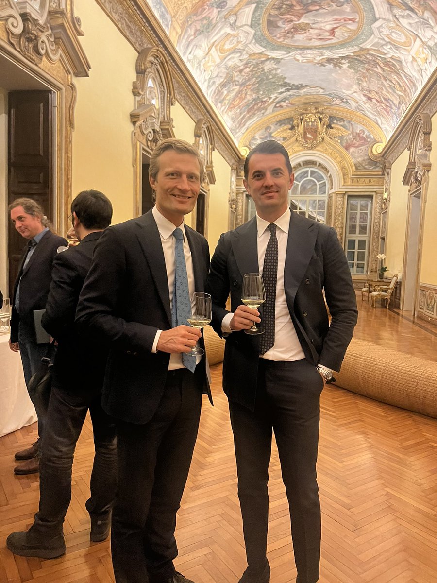 Nikola Ivezaj (@nikola_ivezaj) on Twitter photo Great to reconnect with <a href="/CarlSkau/">Carl Skau</a> Deputy ED of <a href="/WFP/">World Food Programme</a> & join forces with <a href="/ifad/">International Fund for Agricultural Development</a> , <a href="/FAO/">Food and Agriculture Organization</a> to discuss importance of food security and the role of Global Alliance against Hunger and Poverty! Thx to the <a href="/Ambrasile/">Ambasciata del Brasile a Roma</a> for hosting this event! Great to reconnect with <a href="/CarlSkau/">Carl Skau</a> Deputy ED of <a href="/WFP/">World Food Programme</a> & join forces with <a href="/ifad/">International Fund for Agricultural Development</a> , <a href="/FAO/">Food and Agriculture Organization</a> to discuss importance of food security and the role of Global Alliance against Hunger and Poverty! Thx to the <a href="/Ambrasile/">Ambasciata del Brasile a Roma</a> for hosting this event!