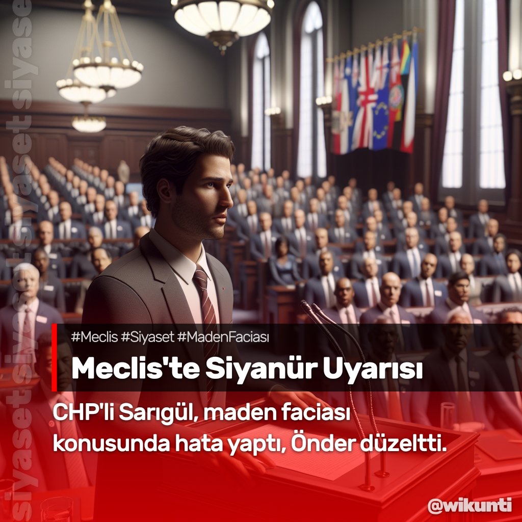 CHP Erzincan Milletvekili Sarıgül'ün Meclis'teki konuşması sırasında dili sürçerken, TBMM Başkanvekili Önder'den uyarı geldi. İliç'teki maden faciası ve siyanür riski öne çıktı. 🏛️🚨🛑

#Meclis #Siyaset #MadenFaciası