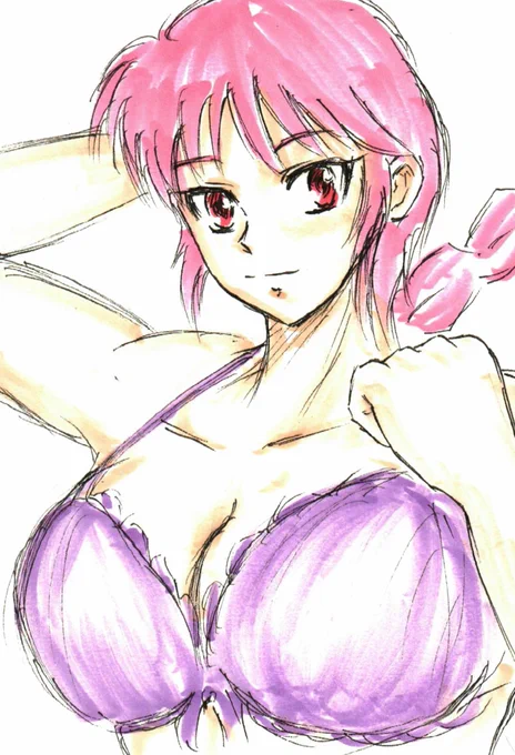 #1日1肉2/12分。この日は「ブラジャーの日」だったので、せっかくなのでフィオナらくがき。 
