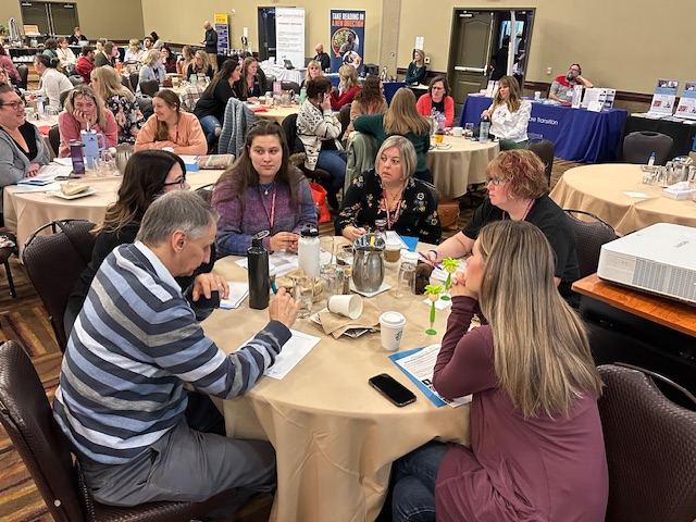 EdEventsOrg's tweet image. 22nd Annual Transition Conference is off to a great start.  @4greenedconsult Keynoter Dr. Toneka Green engaged the attendees, who also had a great opportunity to interact and discuss current challenges and solutions.
@JerryWalters11 @CESA11WI @WisconsinDPI