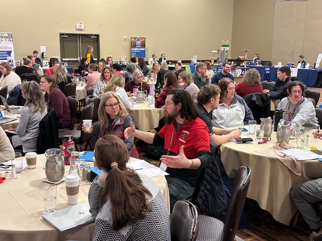 EdEventsOrg's tweet image. 22nd Annual Transition Conference is off to a great start.  @4greenedconsult Keynoter Dr. Toneka Green engaged the attendees, who also had a great opportunity to interact and discuss current challenges and solutions.
@JerryWalters11 @CESA11WI @WisconsinDPI