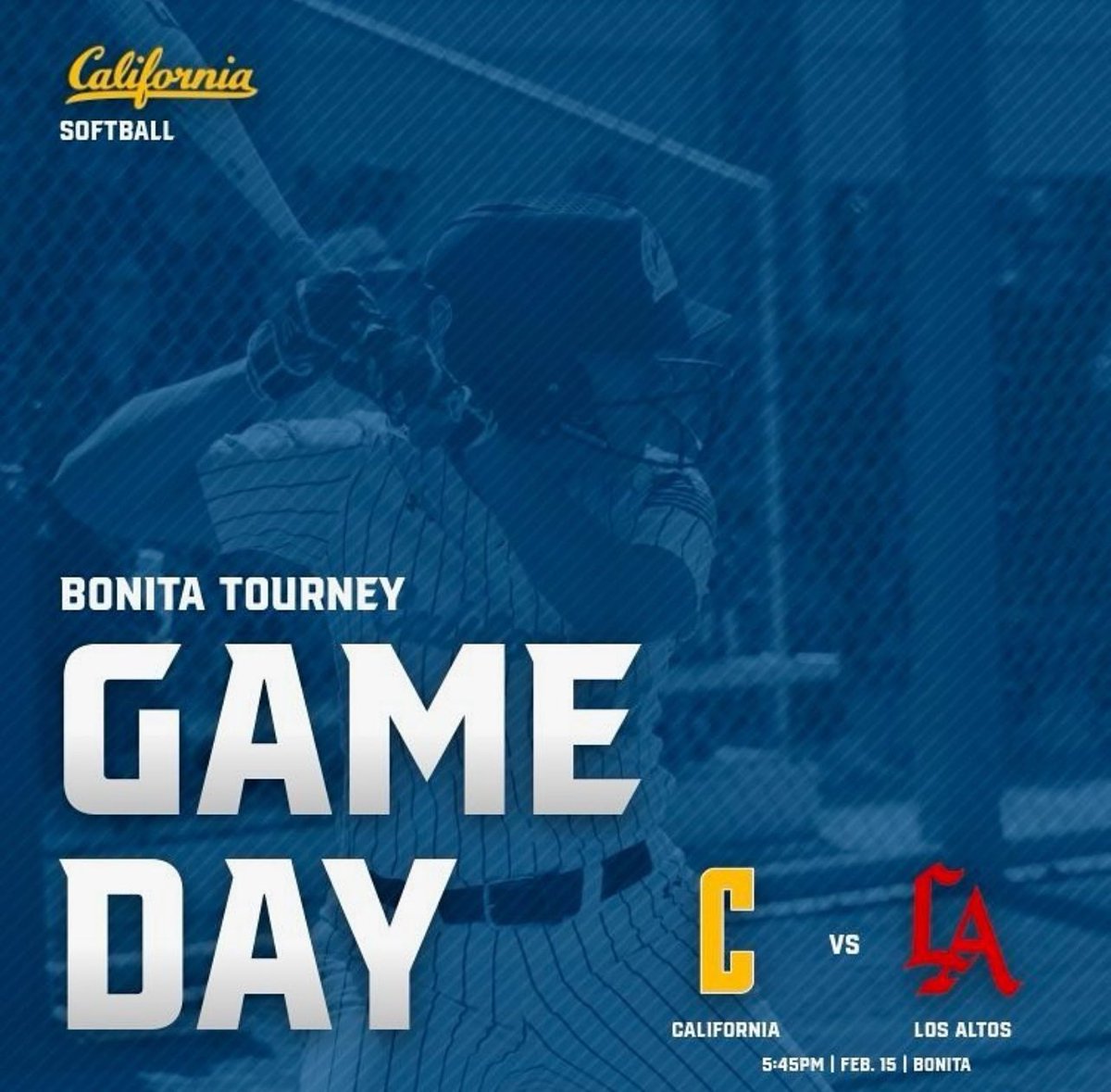 🚨🥎Game Day! Our Condors are back at it today. We are playing against Los Altos HS in the semifinals of the Bonita Tournament. We play at 5:45pm @ Wheeler Park (La Verne). Let’s Go Lady Condors!🦅🥎💪🏼👍🏼 <a href="/CalHiAthletics/">Cal High Athletics</a> <a href="/James_Escarcega/">James Escarcega 📈🏈🏀⚾️🥎 🤼🤽🏽‍♂️🏊🏼‍♀️🏌🏻⚽️</a> <a href="/SGVNSports/">Fred J. Robledo 👨🏻‍💻</a>