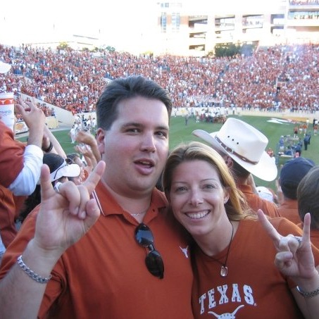 JurewitzLaw's tweet photo. Taking a trip down memory lane to where it all began! 

Celebrating the month of love with this adorable #throwback of Ross Jurewitz and his lovely wife, Lee, cheering on their favorite team. Some love stories are written in the stands. 🏈🧡 #tbt #getross https://t.co/YQ6C5j90gB