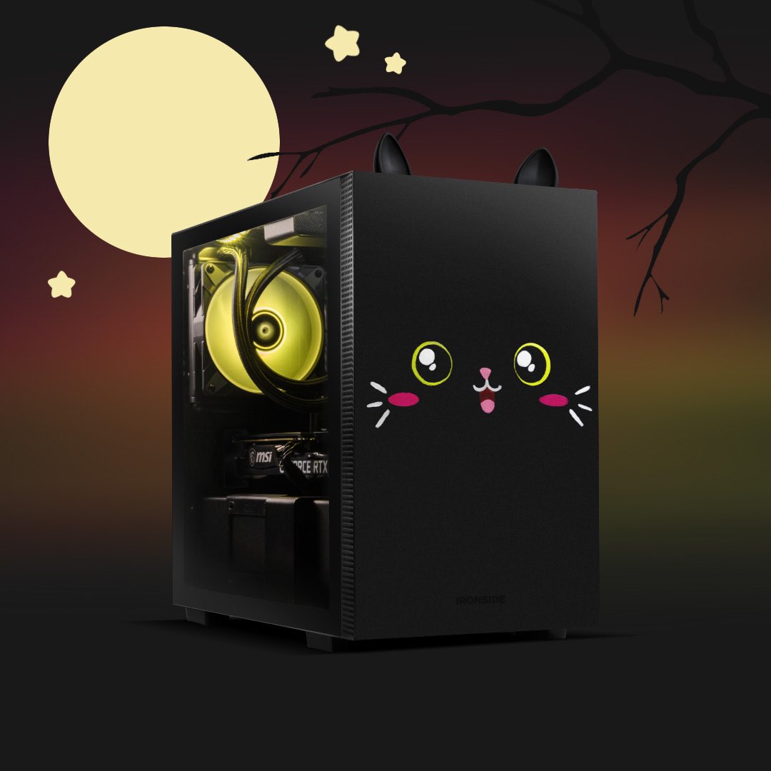 celestefleurs's tweet photo. me: *designs cute, artisan gaming pcs made out of love and pure dedication*

pc build brands: heyyyy can we copy your work without any credit :3 https://t.co/iDYU24o7Dz