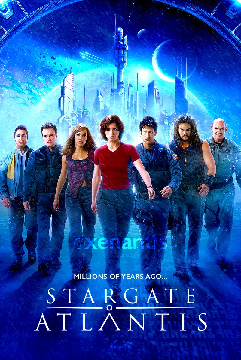 Another year, another #StargateAtlantis poster! 🫡 #stargate #stargatefanart #sga #sgafanart @StargateNow @StargateNow_EU @torri_higginson @jasonmomoagyps @BaronDestructo