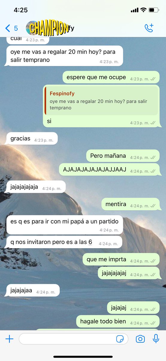 JesicaILopez's tweet photo. Soy jefe Millennial y… jjajajaja https://t.co/NkTSGaAsx0