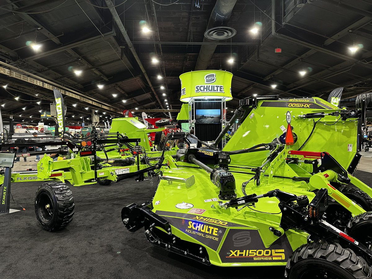 Midway through the National Farm Machinery Show In Louisville, KY. Stop by and say Hi.