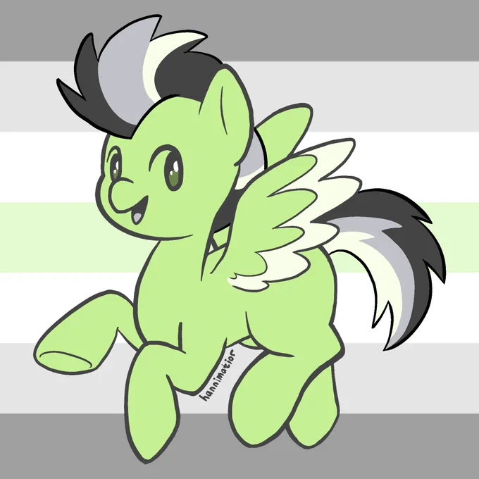 agender and omni ponies! 