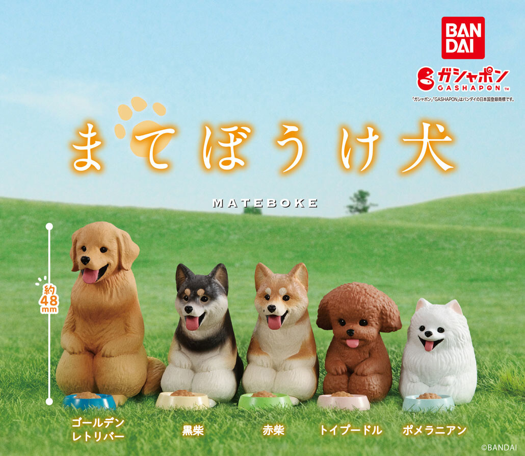 【新品 貴重】 犬ヶ島 フィギュア セット RT @Gashapon_Bandai: 【商品情報】 ／ まてぼうけ 犬 （税込300円