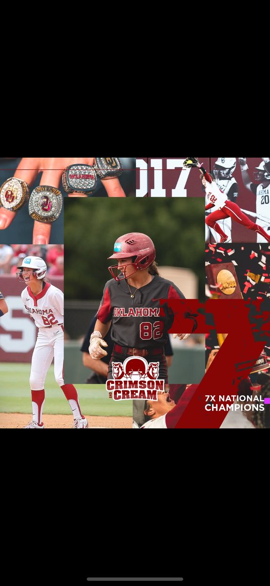 Sooner Fans‼️ The @OU_Softball season is almost here! Join us in the Chase for Eight National Titles with the $8 Challenge! Click the link below to join the Chase! bit.ly/Chase-For-Eight @totalytickets will match the first $8,000 raised! 🥎🏆 @CrimsonCreamNIL