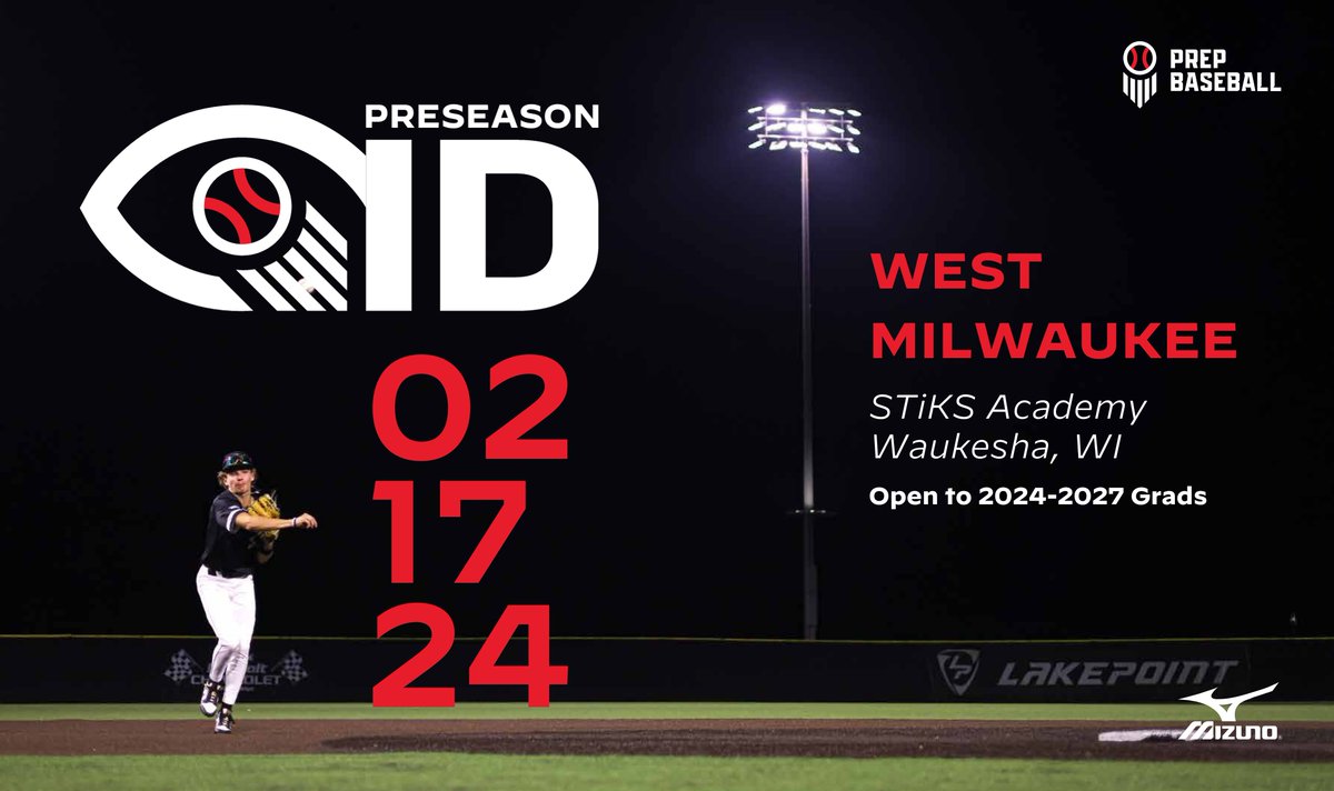 Prep Baseball Wisconsin (@prepbaseballwi) on Twitter photo πππ€π₯ ππππ¨ππ¦πππ βπ£ππ€πππ€π π ππ»: βπ£ππ§πππ¨ π
On Saturday our staff travels to Waukesha to host the annual #WestMKEID. Find pertinent information on check-in times, players set to attend and more, below. β¬οΈ
π: loom.ly/Z2SYm4I πππ€π₯ ππππ¨ππ¦πππ βπ£ππ€πππ€π π ππ»: βπ£ππ§πππ¨ π
On Saturday our staff travels to Waukesha to host the annual #WestMKEID. Find pertinent information on check-in times, players set to attend and more, below. β¬οΈ
π: loom.ly/Z2SYm4I