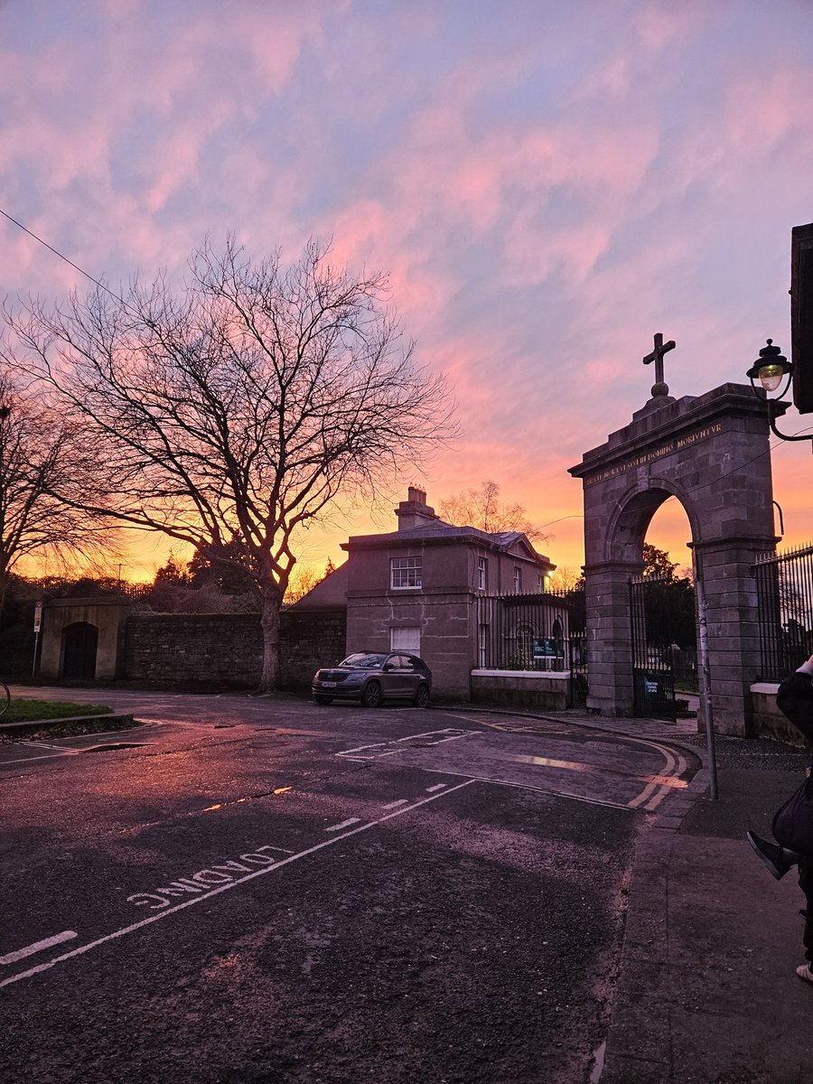 Heaven in Glasnevin #heaveninglasnevin #glasnevincemetery #sunset