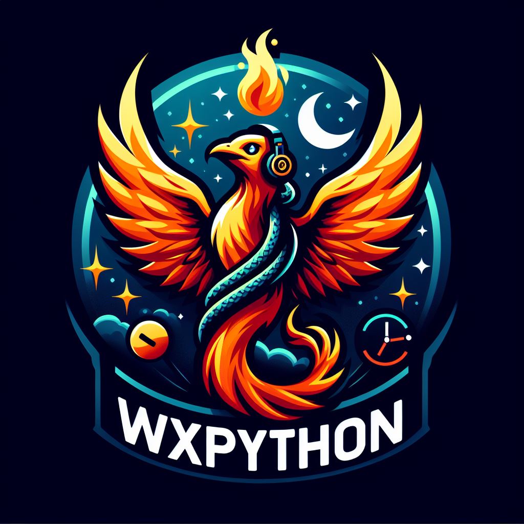 oleksis's tweet image. #wxPython #Python logo with a phoenix bird rising from the ashes and flying on fire.
copilot.microsoft.com/images/create/…