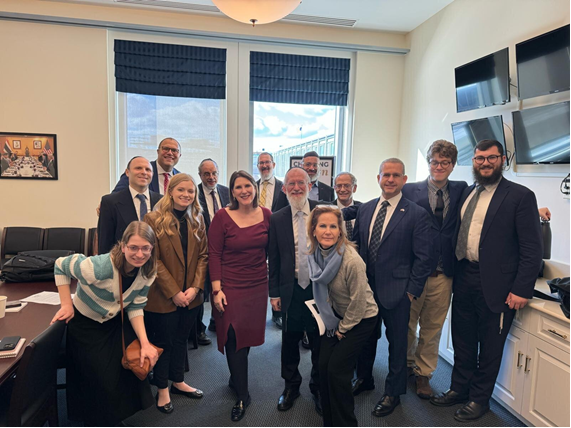 76redwhiteblue's tweet photo. Proud to join @cjvalues and @ymenken  advocating n Congress against anti-Semitism and on behalf of Torah values,  here with @aspenfrederick and @CharmaineYoest of the House Values Action Team staff https://t.co/OyhDXnBp7q