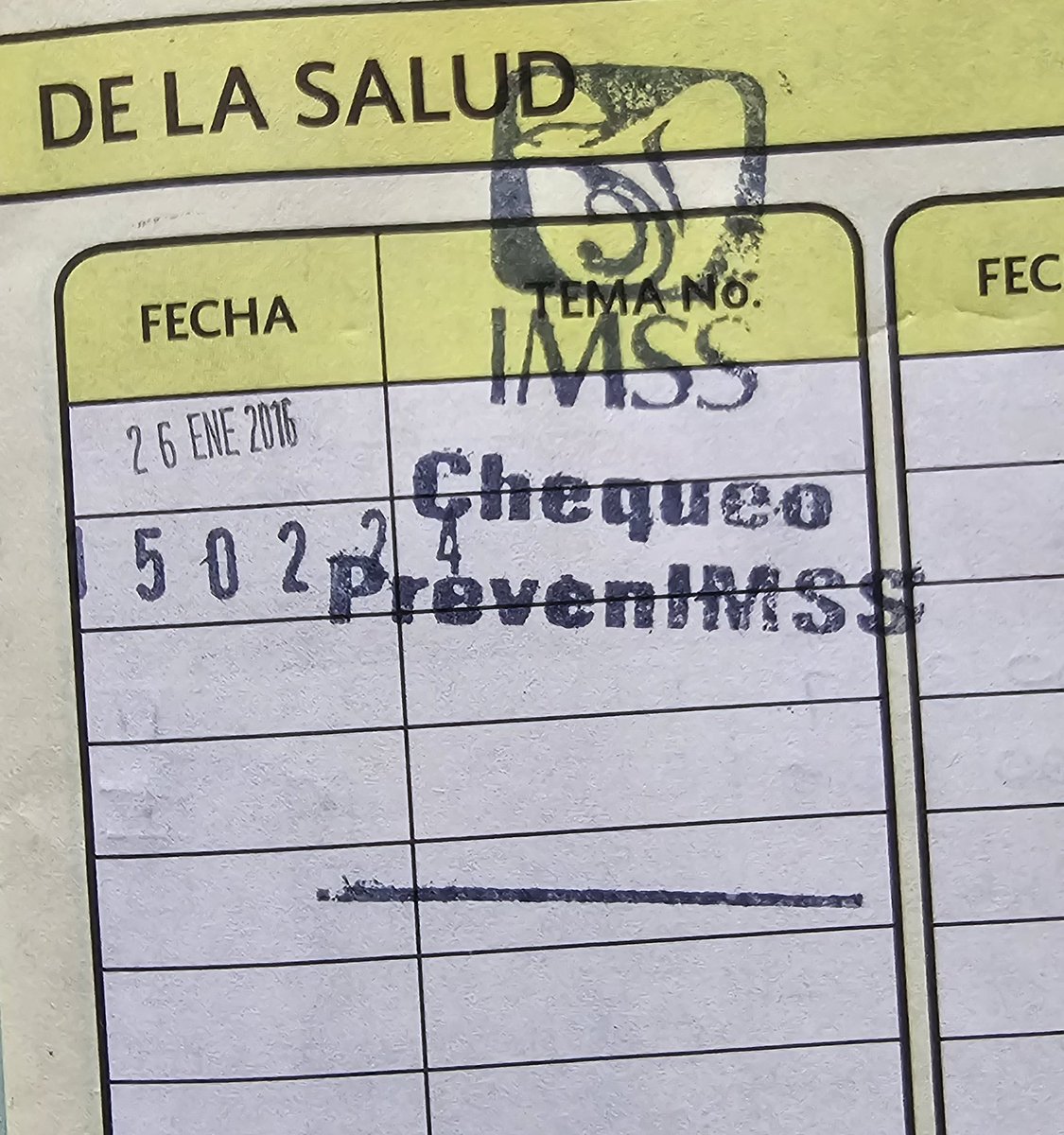 Que más vale #PrevenIMSS en poco mas de una hora vacunas al día, chequeo de presión, glucosa, colesterol, prueba de citología cervical, cita para mastografía y nutrición y aquí seguimos esperando que la unifila avance porque ya no alcanzamos ficha en el consultorio... va pa largo