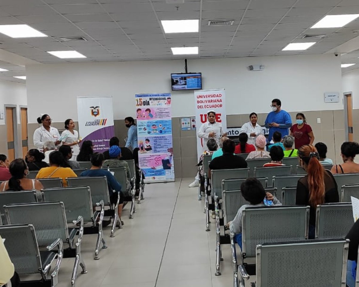 En el Hospital General Enrique Ortega Moreira (<a href="/HGDuranMSP/">Hospital General Dr. Enrique Ortega Moreira</a>) informamos a la comunidad sobre: síntomas, causas, tratamientos y sobre todo la importancia de la detección oportuna del #CancerInfantil 👦, así conmemoramos este 15 de febrero junto a los internos de <a href="/UbeEcuador/">UBE | Universidad Bolivariana Del Ecuador</a>