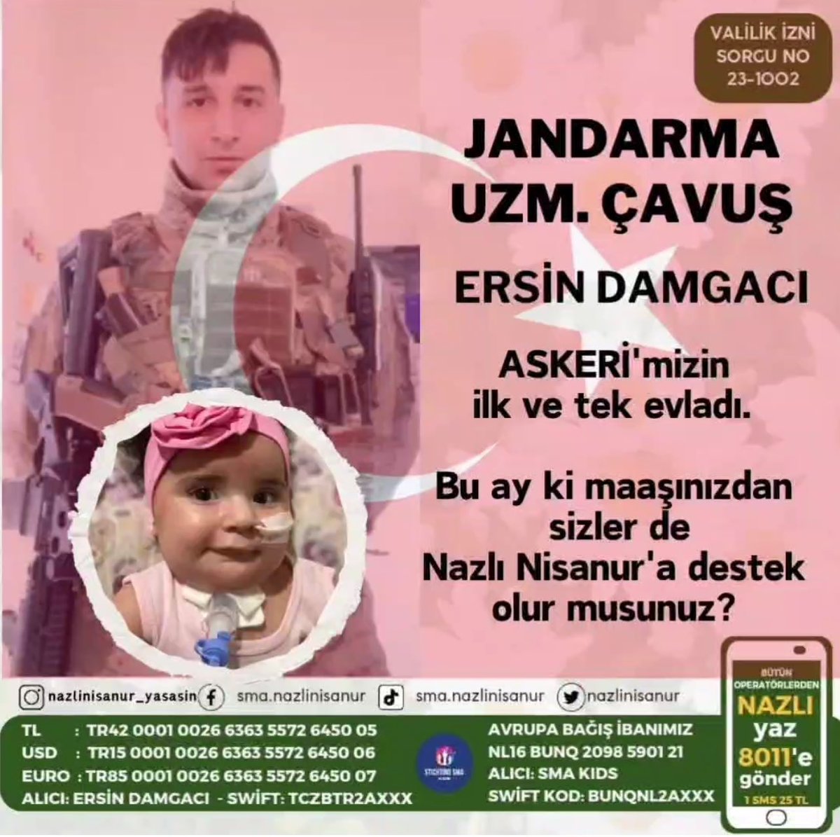 #UzmanÇavuşKızıNazlıİçin