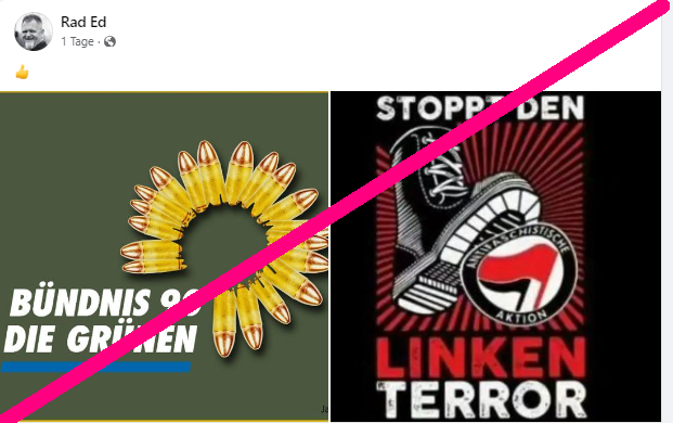 AntifaNMS's tweet photo. Ist Ewald Konrad, lokaler "Politiker" der #noBasis in #Neumünster und Ex-Musiker, schon der AfD beigetreten? Weiß man da was? 🤢🤢 https://t.co/DlWzPUM3xC