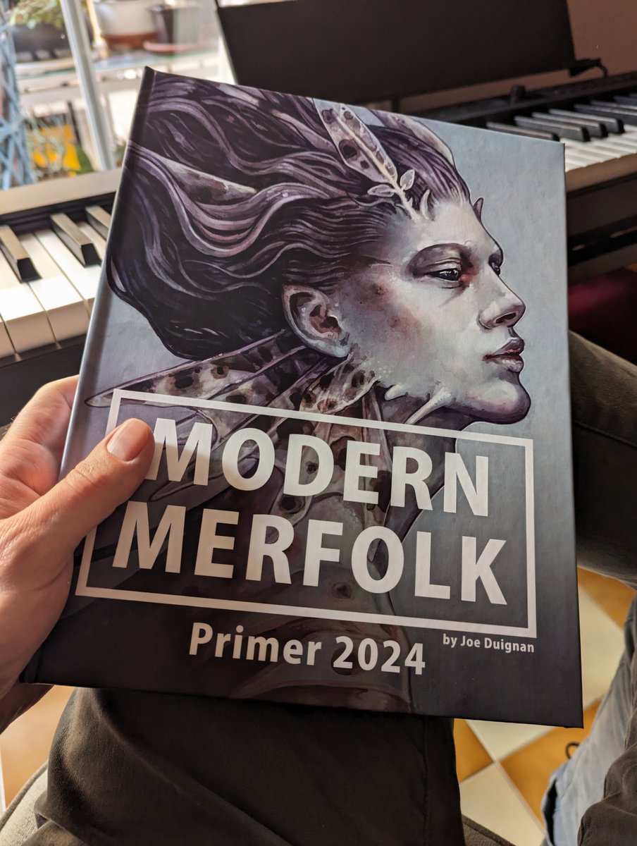 I'd like to donate three copies of the new hardcover Modern Merfolk Primer to <a href="/TolarianCollege/">Tolarian Community College</a>'s fundraiser for <a href="/TransLifeline/">Trans Lifeline</a>!

Each $4.00 increment is a chance to win! Donate at tinyurl.com/3e9nvu6j

<a href="/TCCGiftsGiven/">TCCGiftsGiven</a> <a href="/NikachuMTG/">Nikachu</a>