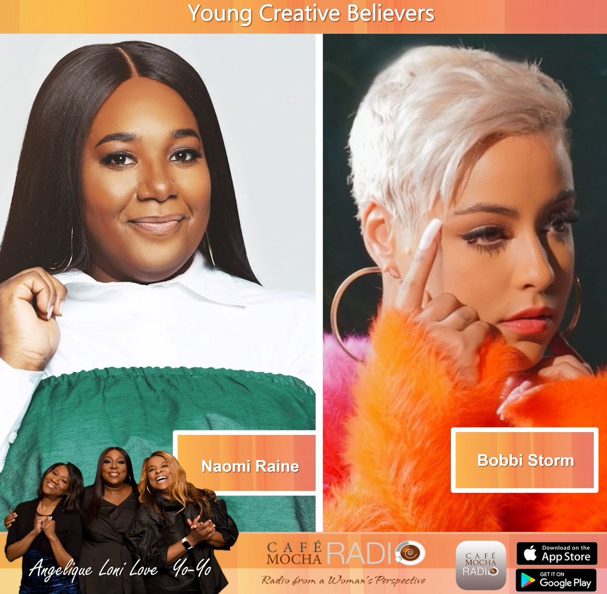 Singer Bobbi Storm gave up a thriving career to step out on faith and become an inspirational singer. Plus, Maverick City's Naomi Raine joins the ladies of Cafe Mocha. #BobbiStorm #NaomiRaine #MaverickCityMusic