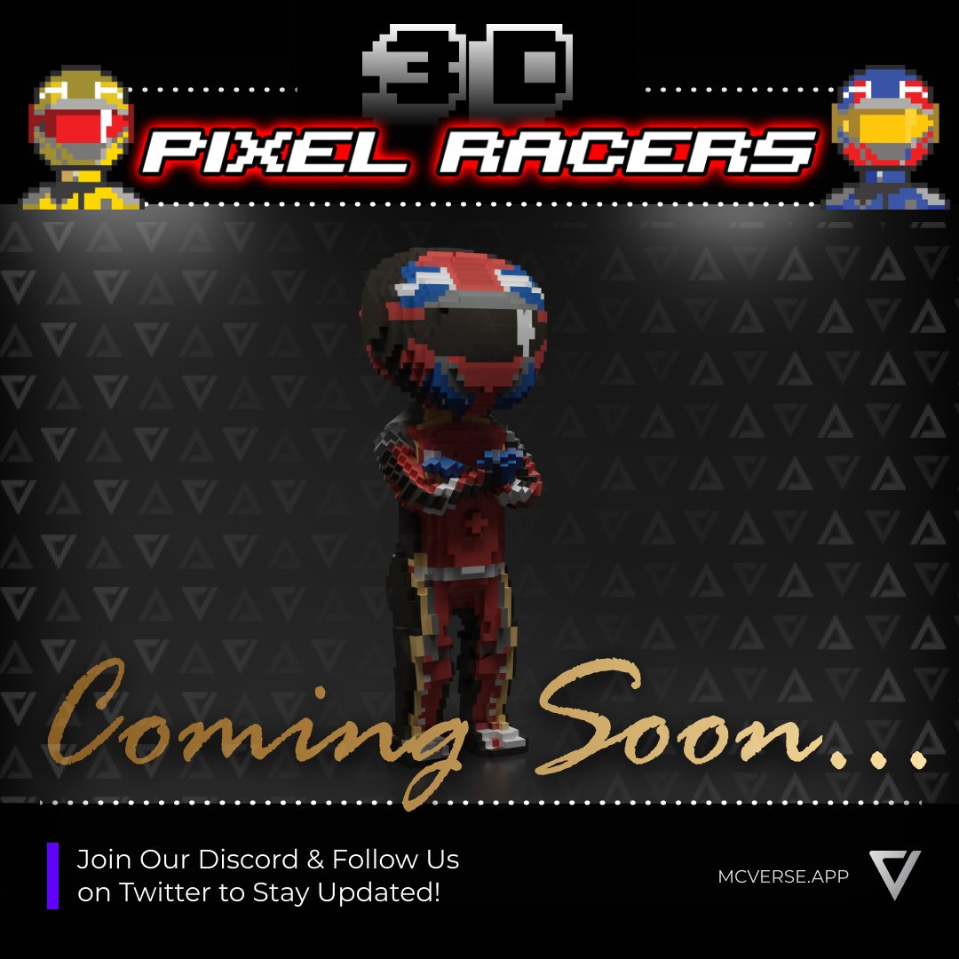 TheMCVerse's tweet photo. Guess what racers? Your pixel racers almost ready to drive you cars around the track and battle it out on the highway. #pixelracers #mcverse #racing #GameFi https://t.co/2ArjMhm4vM