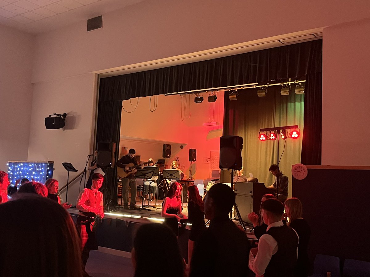 woodcocktm's tweet photo. Great group of learners! Great band! Great group of staff! Great S6 Ceilidh to take us into a midterm break! https://t.co/6w5HJ1ak3z