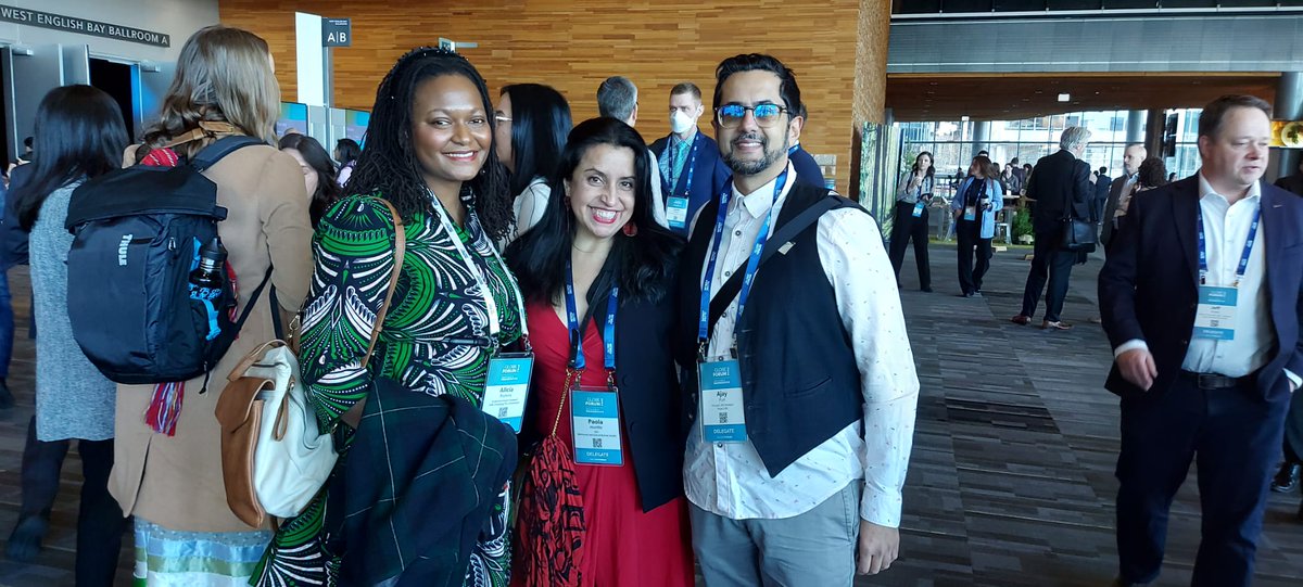 Attending the Globe Forum 2024. I had the pleasure of connecting and reconnecting with inspiring individuals like ​Jill Earthy​, Ajay Masala Puri, and Alicia Richins. A fantastic opportunity to discuss important topics such as diversity, funding opportunities + valuable insights!