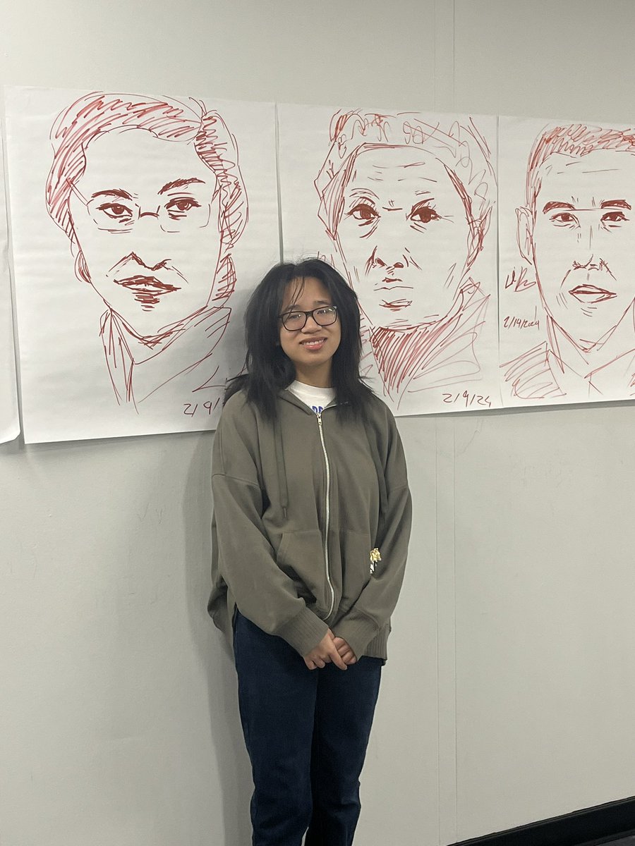 Angelina is a phenomenal artist and student. She drew each of these Black history icons in under 5 minutes. She hopes to go to the Art Institute.#BlackHistoryMonth2024 #richinstudentsuccess