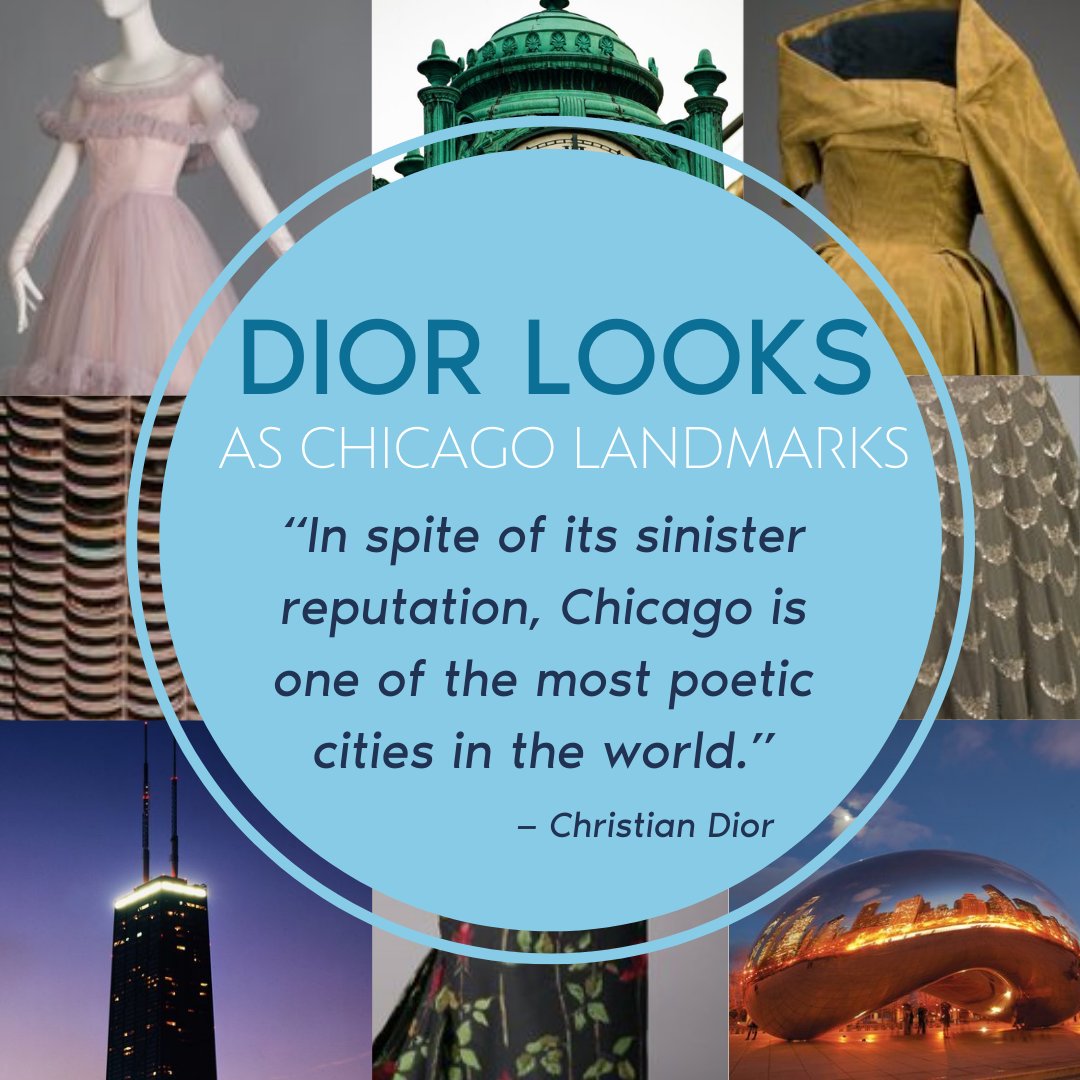 ChicagoHistoryMuseum (@chicagomuseum) on Twitter photo âIn spite of its sinister reputation, Chicago is one of the most poetic cities in the world.â âChristian Dior
Here's a thread of our favorite Dior looks as Chicago landmarks!
Explore more iconic Dior looks here: images.chicagohistory.org/groupitem/7253/
#fashionfriday #christiandior #TheNewLook âIn spite of its sinister reputation, Chicago is one of the most poetic cities in the world.â âChristian Dior
Here's a thread of our favorite Dior looks as Chicago landmarks!
Explore more iconic Dior looks here: images.chicagohistory.org/groupitem/7253/
#fashionfriday #christiandior #TheNewLook