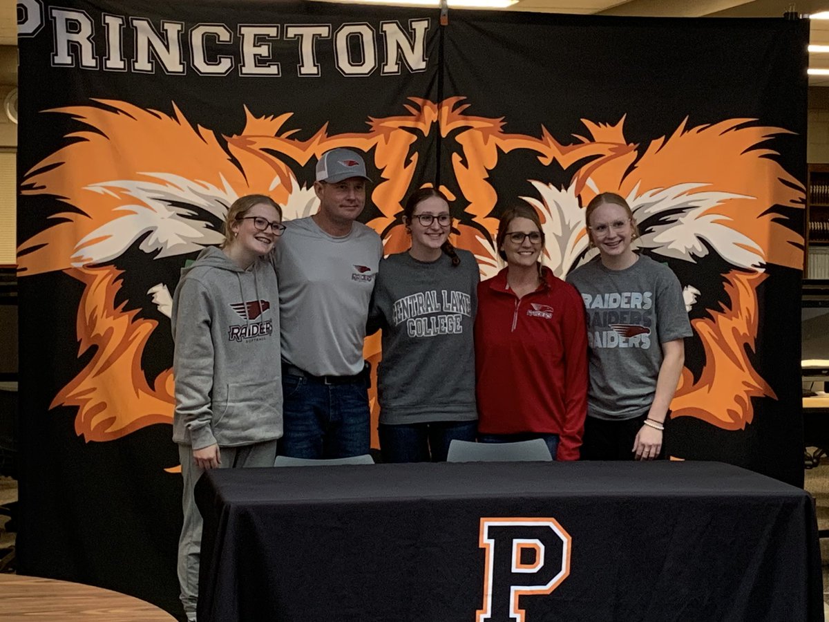Congrats to Morgan Kloss as she signs her Letter of Intent to play softball at Central Lakes College!!! <a href="/ISD477/">ISD #477</a> <a href="/PHS_studsection/">The Jungle™</a> <a href="/PrincetonHS/">Princeton HS 477</a> <a href="/UnionTimesSport/">Union-Times Sports</a>