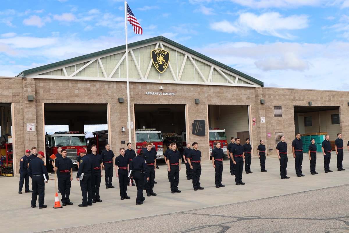 We are now accepting applications for our next recruit class. Join TFD and serve the citizens of Tucson. Apply now for our upcoming academy. The app deadline is 03/03/24. Open house at 300 S Fire Central 2/21 at 6pm. Use Lot B of the TCC for parking.