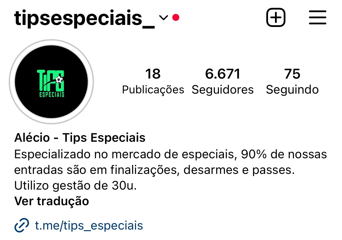 Tips Especiais tweet media