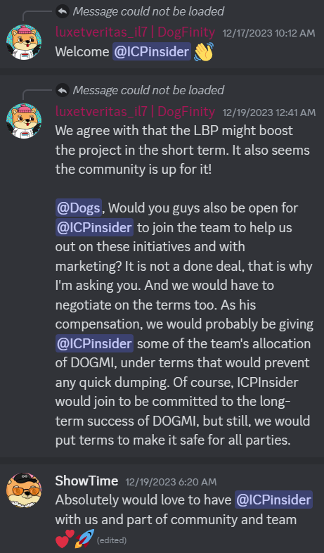 The $CLOWN memecoin is also being promoted by <a href="/ICP_insider/">ICP Insider ∞</a> who is known to have shilled scams before. He also appears to have abandoned $DOGMI after he was paid at least 1% of the supply to shill it. We wonder if hes also being paid to promote CLOWN? He has posted about it often.