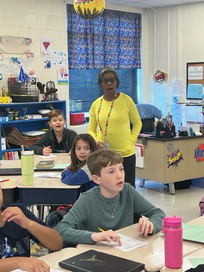 Look at that surprised face! Congrats to Mrs. Fuller for winning Canongate’s classified employee of the year! Well deserved, we are so thankful she is part of our family! We love you Mrs. Brenda!