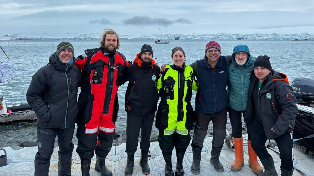 THAWIMPACT's tweet photo. The #THAWIMPACT team departed from Hurd Peninsula aboard the sailing vessel El Doblon for the #COASTANTAR expedition, concluding two intense weeks in Juan Carlos I @utm_csic. They are now set to sail ⛵️ south to explore the ice-free areas of the Antarctic Peninsula. https://t.co/v1fOyy3h7i