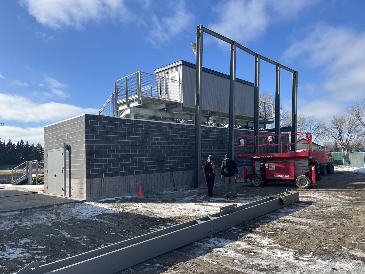 While pitchers and catchers warm up for baseball season in Arizona and Florida, JLG's team in Grand Forks is already in mid-season form! Keep your eye on the ball because we're getting ready to welcome the community to a revamped Kraft Field! #BuildSometingGreat #SpringTraining