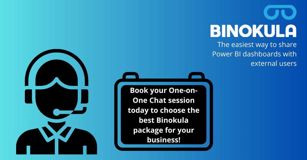 At @Binokula, we specialize in revolutionizing data sharing by providing secure, hassle-free solutions tailored to your needs.

Book a one-on-one introductory chat at a time that suits you - meetings.hubspot.com/aaron-ross

#DataSharing #PowerBI #BinokulaServices #PersonalizedDemo