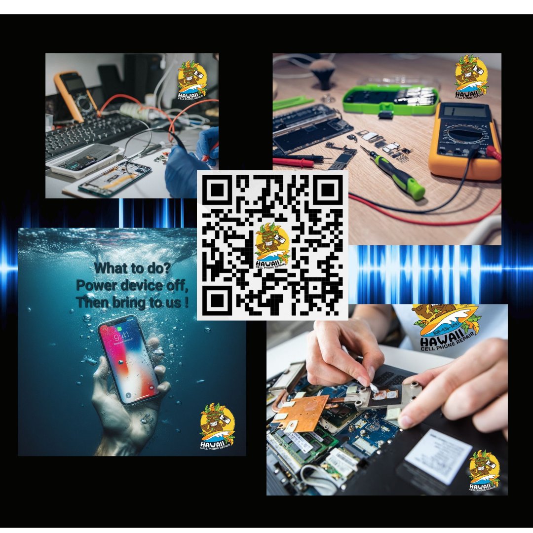 Hcelphonerepair's tweet image. Aloha Hilo 🌺 Is your tech giving you trouble? Swing by Hawaii Cell Phone Repair at 524 Kinoʻole Street! 🛠️ We expertly handle cell phones, gaming consoles, tablets, laptops, and more. With in-house microsoldering no need to mail.  #TechSavvyHilo #HawaiiRepairPros #DeviceDoctor