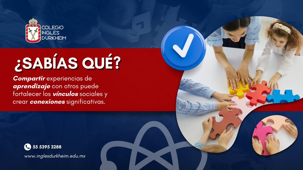 Durkheimingles's tweet photo. 🤝 En el Colegio Durkheim, creemos en el poder de aprender juntos. Participa en nuestras actividades educativas grupales y descubre cómo el trabajo en equipo puede hacer que el aprendizaje sea aún más emocionante y gratificante. #AprendiendoJuntos #VínculosFuertes https://t.co/XjLQUg44wx