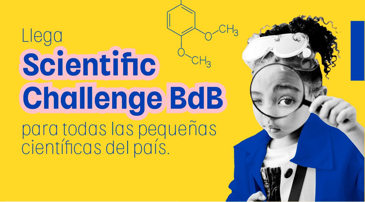 Davik's tweet photo. ¡Nos unimos a la celebración del #DíaInternacionalDeLaMujerYLaNiñaEnLaCiencia, con el Scientific Challenge! Un concurso que invita a las niñas enamoradas por la ciencia y la tecnología a demostrar la científica que hay en ellas. Conoce más en: 👉👉https://t.co/fSiWDciJXj https://t.co/gc5pPw9t9t