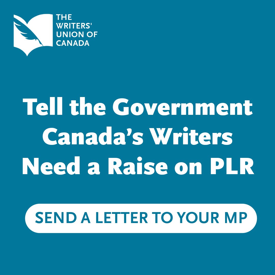 twuc's tweet photo. As we enter PLR payment season, it’s time to remind government of their promise. Canada's writers need a raise on #PublicLendingRight. The Union calls on the gov to double the #PLR program budget to $30 M. Add your voice &amp; send a letter to your MP today: https://t.co/Cka1n439zQ https://t.co/3bUkR2JDao