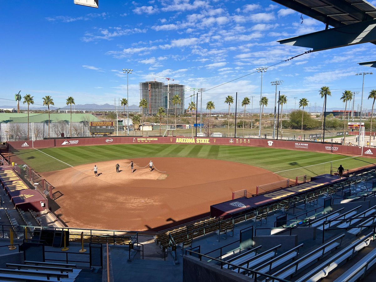 We’re ready for another weekend of softball with much better weather (fingers crossed🤞). Go Devils!!! @ASUSoftball