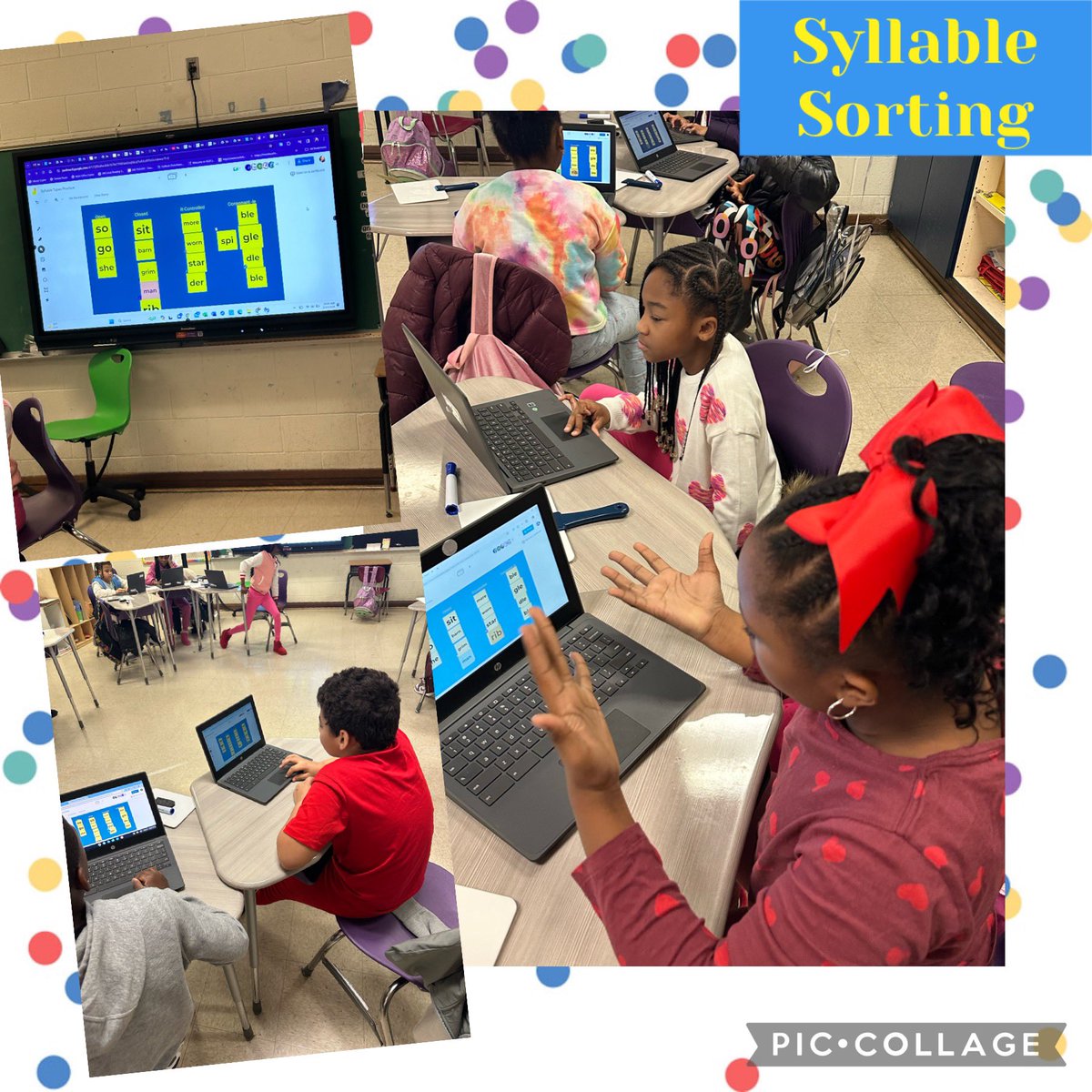 Jennifer Hutchinson (@sor_lit_guru) on Twitter photo Syllable Sorting at Westhills <a href="/BenjaimClaire/">Claire Benjaim</a> created a Jamboard for students to sort syllables. Engaging and fun!
<a href="/BCSTigers/">Bessemer City Schools</a> <a href="/Alabama_Reading/">ARI / The Alabama Reading Initiative, ALSDE</a> Syllable Sorting at Westhills <a href="/BenjaimClaire/">Claire Benjaim</a> created a Jamboard for students to sort syllables. Engaging and fun!
<a href="/BCSTigers/">Bessemer City Schools</a> <a href="/Alabama_Reading/">ARI / The Alabama Reading Initiative, ALSDE</a>