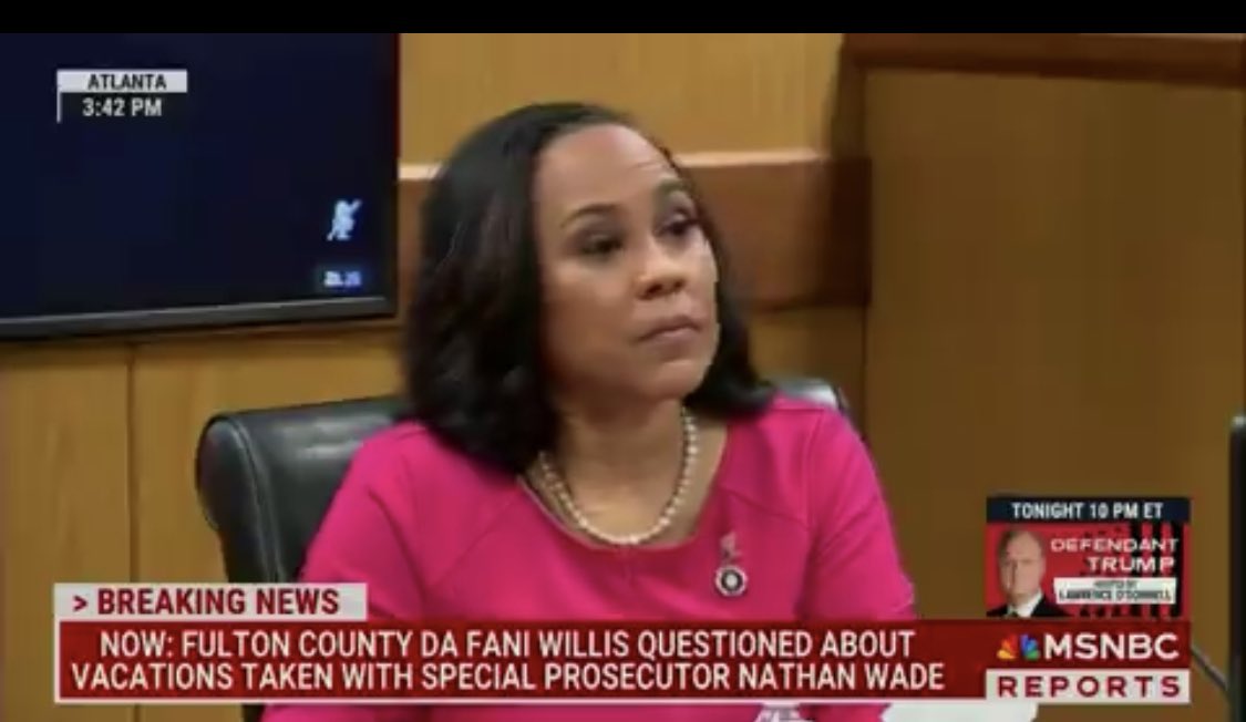 HOLY SHIT, THIS PART:

"You've been intrusive into people's personal lives. You're confused, you think I'm on trial.

These people are on trial for trying to steal an election."

DA Fani Willis isn't playing! 🔥🔥#FaniWillis #USA #trend #cashapp #Xbox #VENMO