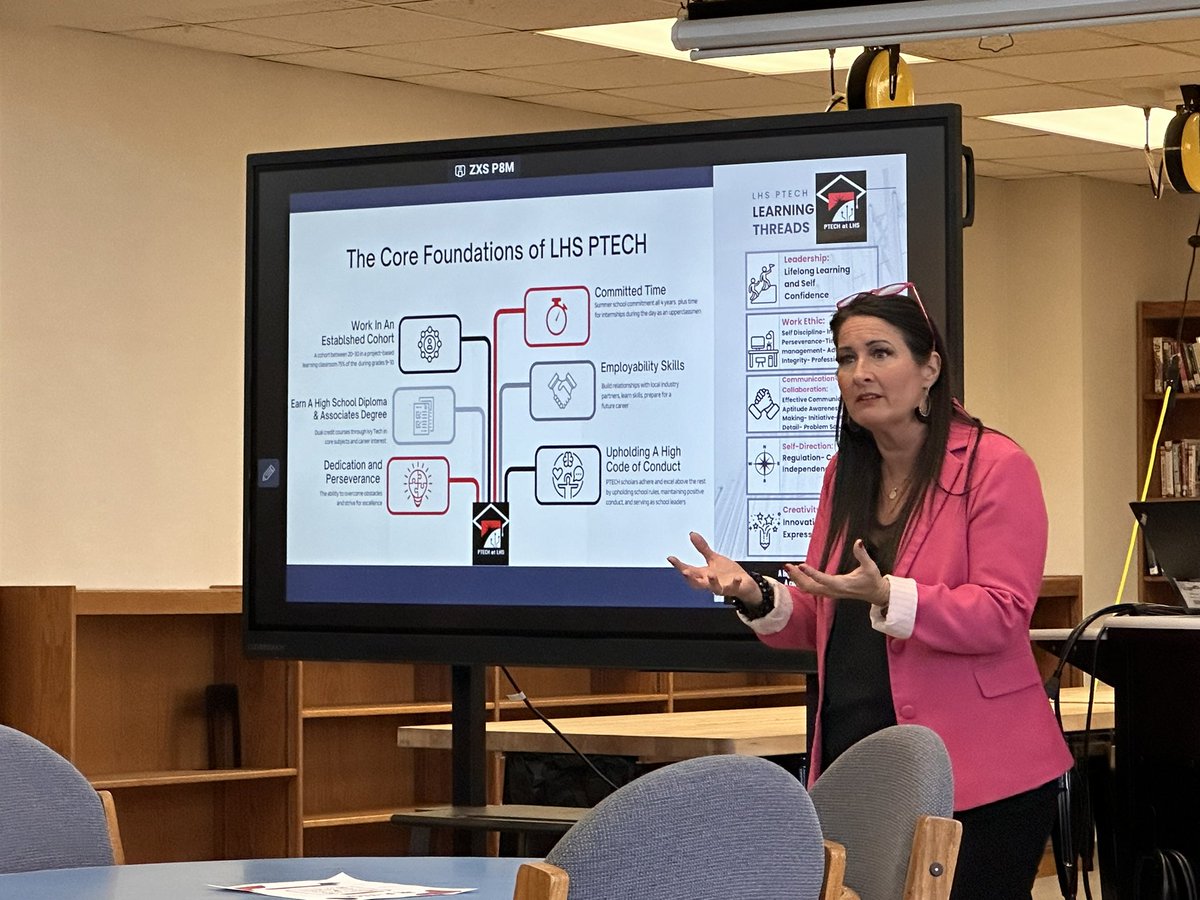 PTECH at LHS tweet media