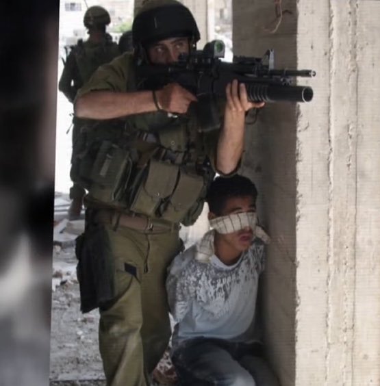 Israeli forces are using humans as a shield WTFF??😳💔