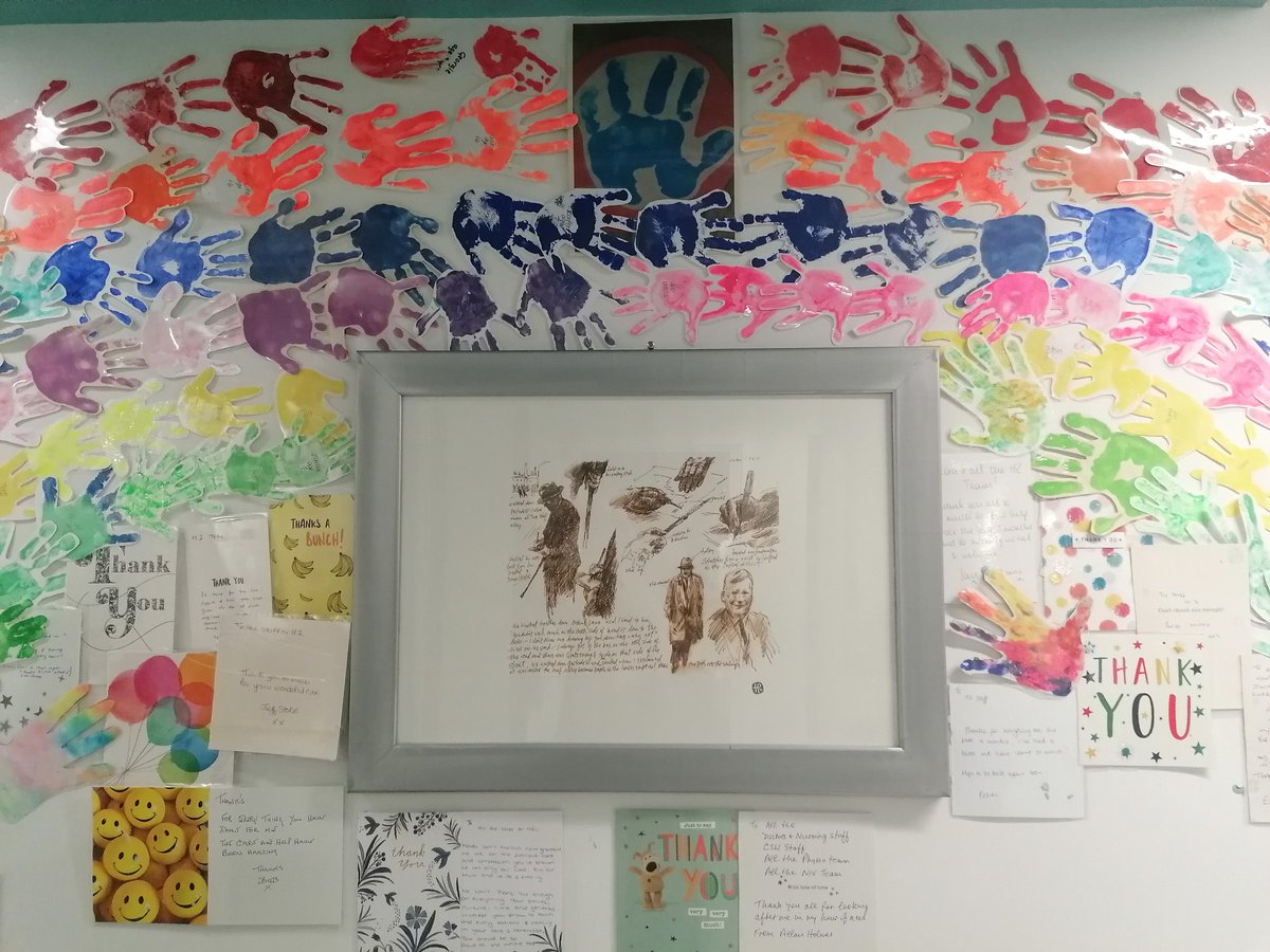 It is so important to me to regularly engage with staff within their areas of work. It gives me different perspectives &amp; better understanding. Thank you to staff on H2 &amp; H1 <a href="/SalfordCO_NHS/">Salford Care Organisation</a> your time today. Lovely to see your wall of art and cards of thanks.