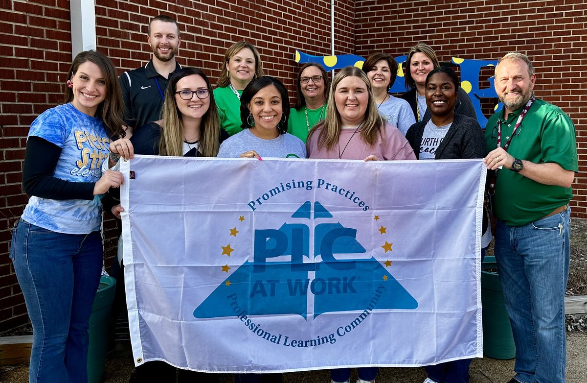 Pierce Street Elementary School has been named a @SolutionTree Promising Practices School! #PLCatWork The big ideas of a PLC call upon educators to: Focus on learning Build a collaborative culture Create a results orientation Great job to our teachers! @tupeloschools #TPSD