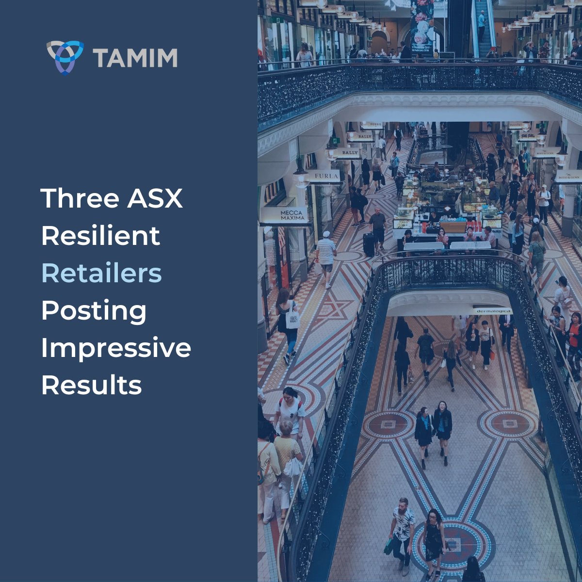 Retail sales figures not as bleak as initially expected, with ⬇️interest rates projected, is there potential for a more positive future in retail stocks?

ow.ly/V7xb50QCn9f 

#ASX #reportingseason #stockstowatch